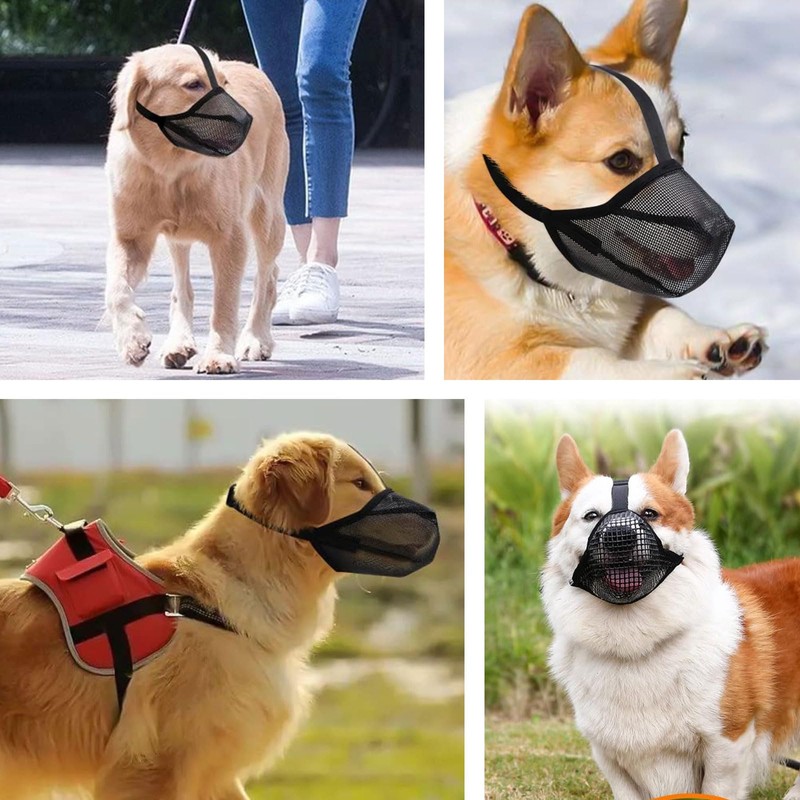 Bzzerumy Dog Muzzle M - Dog Muzzle - Medium Dogs