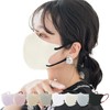 [一木良品] お徳用60枚【耳と鼻への負担軽減改良済】3Dマスク 花粉対策 Cタイプ 小顔マスク （10枚×6パック)【適格請求書発行事業者】立体マスク カラーマスク 顔にフィット 3D マスク