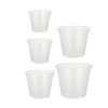 Orchid Flower Pot Breathable Clear Orchid Planting Pot with Holes