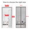 MYCARBON Mosquitera Puerta Magnetica Corredera Cortina Mosquitera Magnética para Puertas