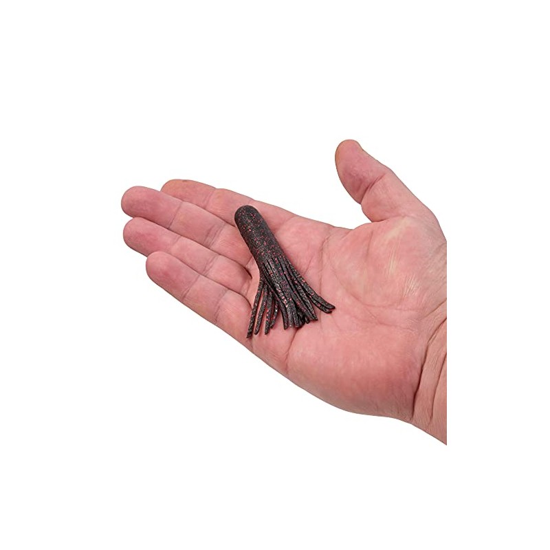 PowerBait MaxScent Tube Black Red Fleck 3 1/2in | 9cm