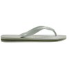Havaianas Men's Brazil Flip Flop Sandal, White, 8 M US