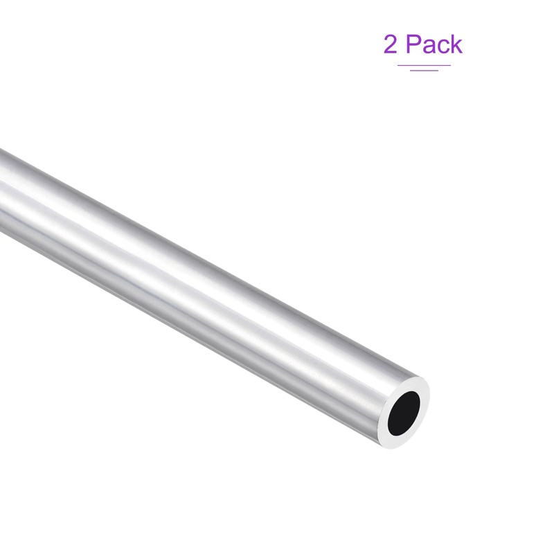 DMiotech 2pcs (18mm OD x 11mm ID) 6063 Aluminum Round