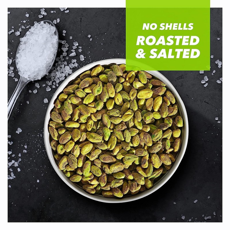 Wonderful Pistachios No Shells, Roasted & Salted Nuts, 24 Ounce