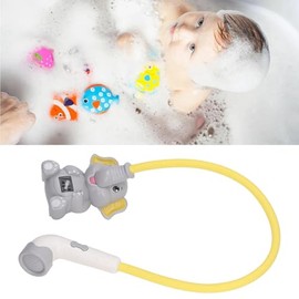 Zerodis Cabezal de Rociador de Agua para bebé, Cabezal de Ducha de Baño para bebé, Termómetro Inteligente Bonito, Manguera Flexible para Bañera para Niños Pequeños (Tipo 1), 6dhue5qc3f-11