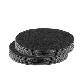 Skweawert 20 Pcs 3 Inch 320 Grits No Hole Hook and Loop Sanding Discs, Silicon Carbide Wet Dry Flocking Sandpaper for Random Orbital Sander, Wood, Car, Metal, Plastic, Paint Polishing