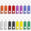 GOMETY Pack of 16 LED torches, key ring for children,