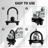 AUTOXBERT Universal Coupler Lock Trailer Locks Ball Hitch Trailer Hitch