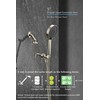 5 Inch Adjustable Shower Head Extension Arm With Locking Set