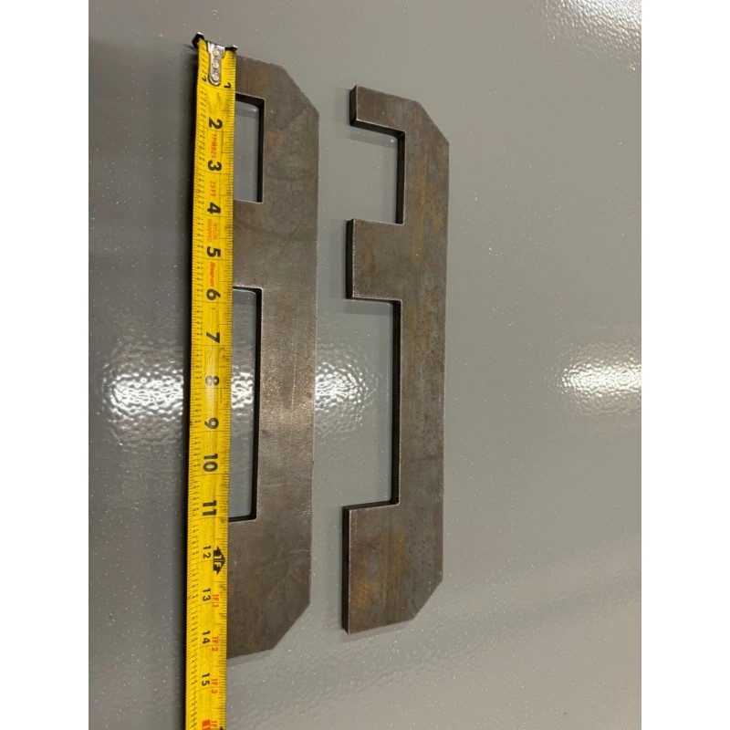 GTS Skid Steer Quick Attach Lower Plate Weld On 3/8"