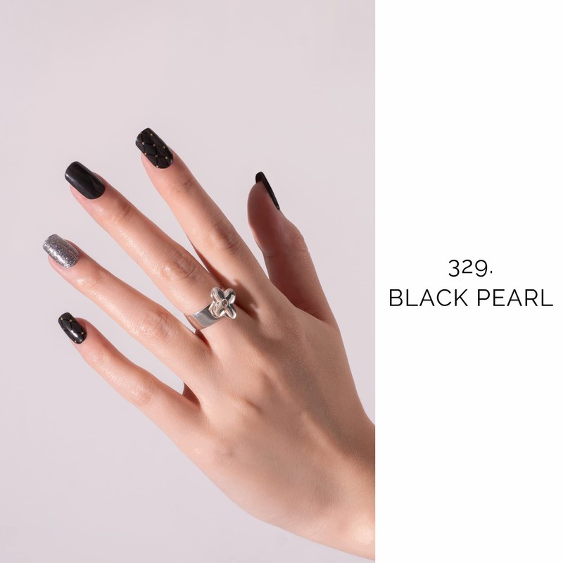 NAILOG Semi-Cured Gel Nail Strips, 20 Strips, Long-Lasting, Salon-Quality, Nail