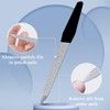 12 Pcs Metal Nail Files for Natural Nails Made of