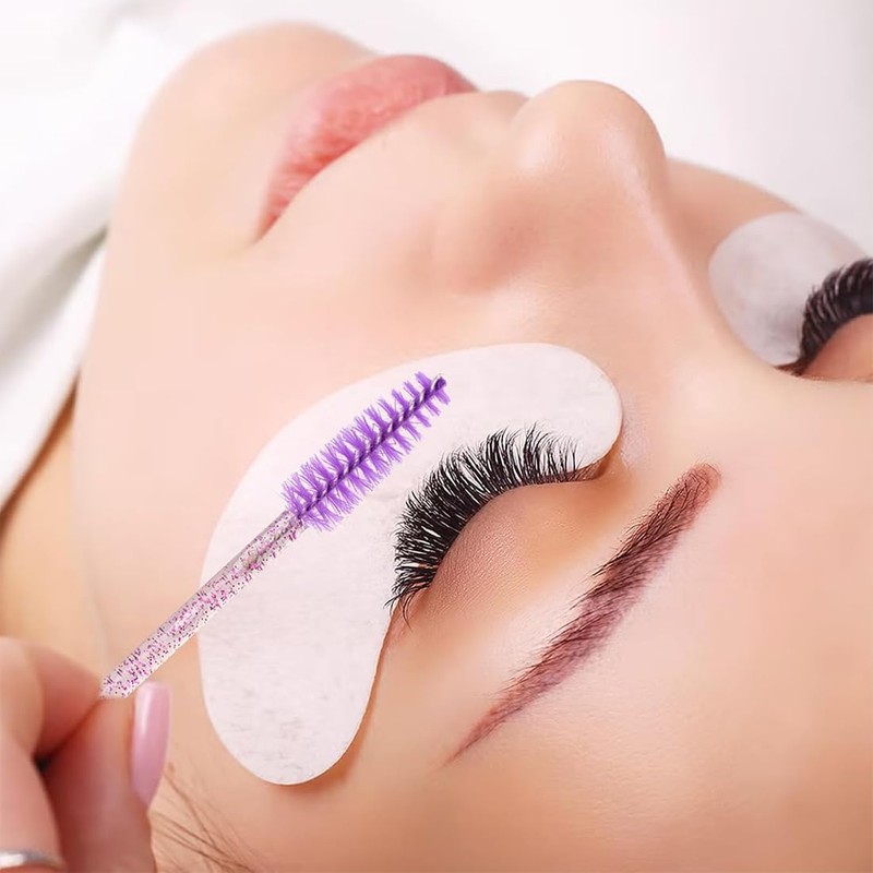 BAHME Eyelash Brush, Eyelash Brushes, Disposable Eyelash Brushes, Mascara Wands,