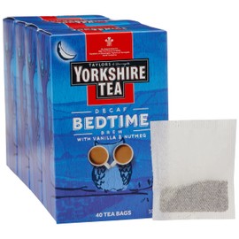 Yorkshire Tea Bedtime Brew Tea Bags, Pack of 4 (total of 160 tea bags)