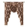 NAPEARL Jabot Curtains Valances and Swag Luxury Window Valances for