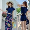Three Piece Women Swimsuit Bikini Swimwear Female Bathing Suit for