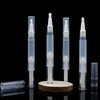 42 PCS Cuticle Oil Pen Empty Kit, 30pcs 3ML Transparent