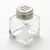 American Metalcraft GSS6 Square Glass Shaker, 6 oz., Slotted Top