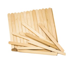 Perfect Stix Wooden Craft Sticks/Ice Cream Sticks 4.5" Length ( pack of 100)