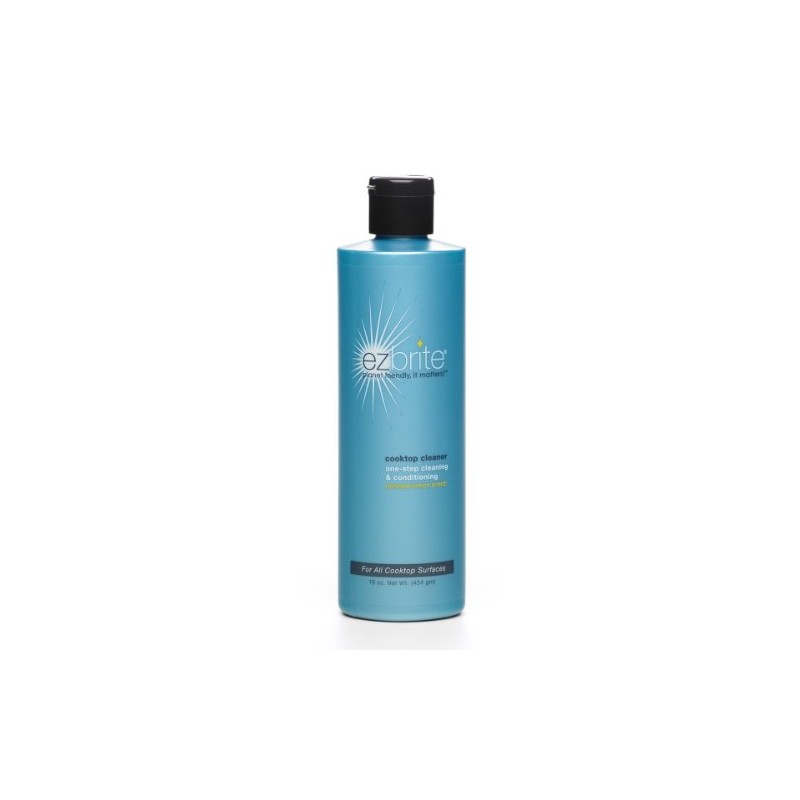 EZ Brite Glass and Ceramic Cooktop Cleaner and Conditioner, 16-Ounce