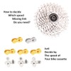 WASAGA Bicycle Missing Link, 3/5/10 Pairs Bicycle Chain Link for