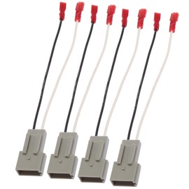 Car Speaker Wiring Harnesses, 4 Pack 72-5512 Car Speaker Connector Harness Adapter for Ford F-150 F-350 for Ranger 1995-1997 Mustang 1994-2004 Ranger Mercury Sable 1990-1999, Lincoln Town 1990-2002
