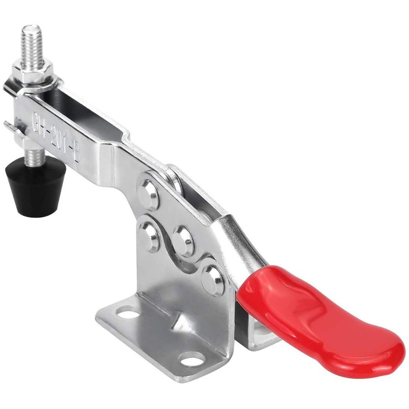 Chfine 10 Pack Toggle Clamps, Hold Down Clamp 220Lbs Holding