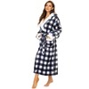 Devirld Plush Robes Fleece Womens Robe, Fuzzy Fluffy Women's Bathrobe