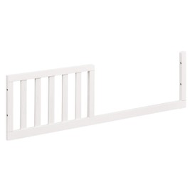 Million Dollar Baby Classic Toddler Bed Conversion Kit for Foothill in Warm White