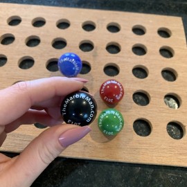 Mega Marble Vintage | The Marble Man | Blue, Red, Black, & Green | Marble | 2013