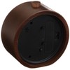Remnos Alarm Clock RIKI ALARM CLOCK Brown WR09-15 BW Lemnos