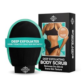 Generic: Guante exfoliante de baño premium para un spa en casa y una piel suave y tersa