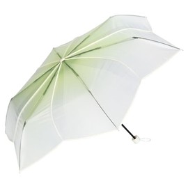 Wpc. PT-HY001-002 Vinyl Umbrella, Mini Off Folding Umbrella, Long Usable, Ribs, 21.3 inches (54 cm), Women's, Hydrangea Flowers, Stylish, Cute, Glitter, Instagram, Photogenic, Gradient