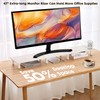 La Jaco 47 Inch Extra-Long Dual Monitor Stand Riser for