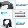 KHAMAL Bicycle Wall Anchor, Anti-Theft Device for Bicycles with Screws,