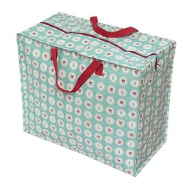 Große Aufbewahrungstasche Jumbo Bag Picknicktasche Tasche Einkaufstasche Wäschetasche Waschesack Blumen