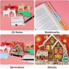 Time Piece Calendar 2025, Christmas 3D Memo Pad Art Calendar