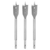sourcing map 3Pcs Spade Drill Bit 3/4" Paddle Flat Bits