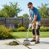 WHLZYEVA Flat Shovel, 60in Heavy Duty Garden Shovel with Long