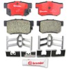 Brembo P28039N Pastilla de freno de disco trasero