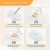 Pack of 2 Euro Plug Flat European Flat Plug, Plug
