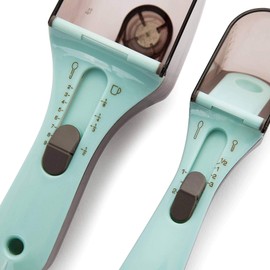 Measuring Spoon 2-Piece Set Measuring Spoon Adjustable Measuring Spoon Kitchen Tools Plastic Scale Measuring Spoon Adjustable Measuring Spoon Set