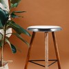 DOITOOL Stainless Steel Bar Stool Seat Replacement 11.7 Inch Round