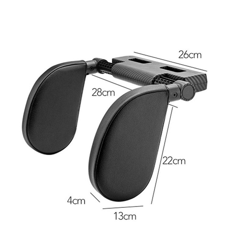 Car Seat Headrest Pillow U Shaped Adjustable Sleeping Travel Car