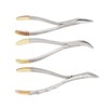 3pcs Dental Residual Teeth Fragments Extraction Pliers Stainless Steel Residual