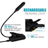 VAVOFO Rechargeable Clip-On Reading Light with 9 Brightness Levels