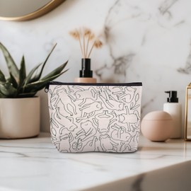 KAIOUS Frog Gifts for Women — Frog Cosmetic Bag Makeup Bag Makeup Zipper Pouch