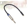 SUPVOX 6.35mm to 3.5mm Stereo Adapter Cable 0.3m Long Corrosion-Resistant