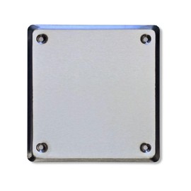Acudor UCSS Universal Stainless-Steel Cover Plate – Surface-Mount Access Panel for Drywall, Tile & Masonry Clean-Outs (12x12)