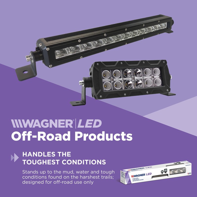 Wagner Lighting DR8BARLED Off Road Bar Light